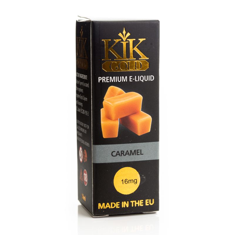 KiK Gold 16mg (10ml) - Caramel